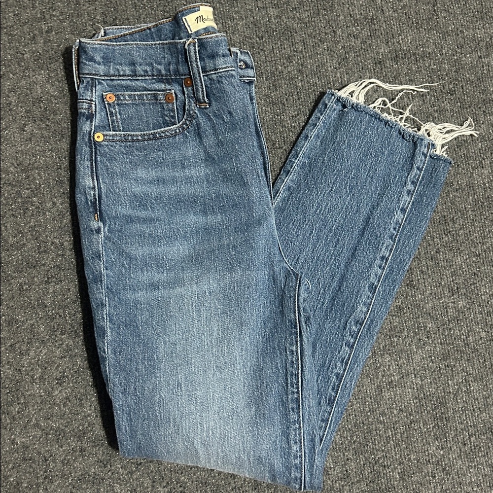 Madewell High Rise Blue Jeans